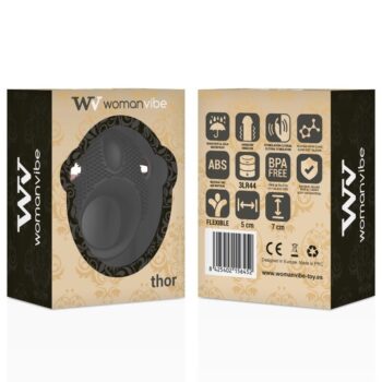WOMANVIBE - ANNEAU VIBRATEUR EN SILICONE VIBE THOR-WOMANVIBE-sextoys-lingerie-bdsm-hygiène-sexshop