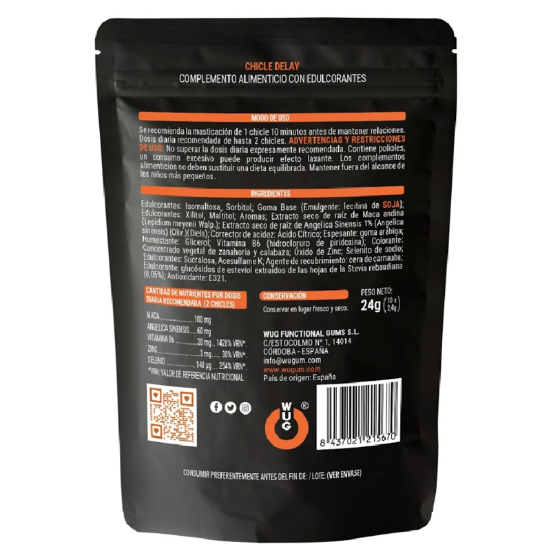 WUG SEX SENSE - DELAY CUM DELAYER 10 UNITS WUG SEX SENSE - DELAY CUM DELAYER 10 UNITS-WUG SEX SENSE-sextoys-lingerie-bdsm-hygiène-sexshop