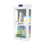 X RAY – BITE TRANSPARENTE AVEC BOULES 20 CM -O- 4.5 CM