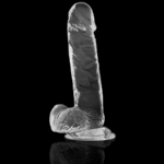 X RAY – BITE TRANSPARENTE AVEC BOULES 20 CM -O- 4.5 CM