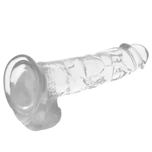 X RAY - BITE TRANSPARENTE AVEC BOULES 22 CM -O- 4.6 CM-X RAY-sextoys-lingerie-bdsm-hygiène-sexshop