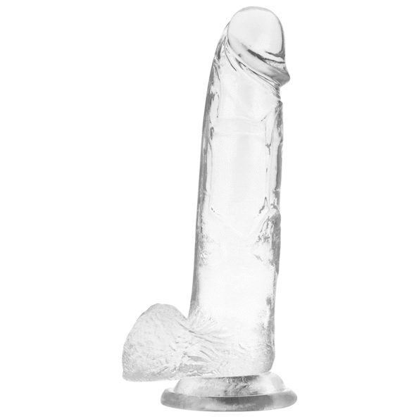 X RAY - BITE TRANSPARENTE AVEC BOULES 22 CM -O- 4.6 CM-X RAY-sextoys-lingerie-bdsm-hygiène-sexshop