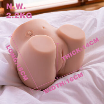 XISE - CONNIE BACK MASTURBATEUR VAGIN ET ANUS RÉALISTE MULTIPOSITION AVEC VIBRATION-XISE-sextoys-lingerie-bdsm-hygiène-sexshop