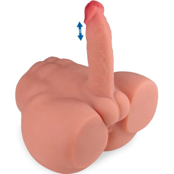 XISE - FREDERICO MASTURBATEUR GODE RÉALISTE POSITION FRONTALE AVEC POUSSÉE 15 CM-XISE-sextoys-lingerie-bdsm-hygiène-sexshop