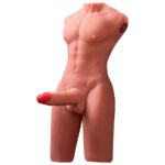 XISE - JASON DEMI-CORPS TORSE HOMME RÉALISTE AVEC POUSSÉES ET VIBRATIONS 55 CM-XISE-sextoys-lingerie-bdsm-hygiène-sexshop