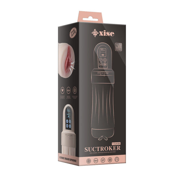 XISE - SUCTROKER V3.0 III MASTURBATEUR VAGIN AVEC VIBRATION-XISE-sextoys-lingerie-bdsm-hygiène-sexshop