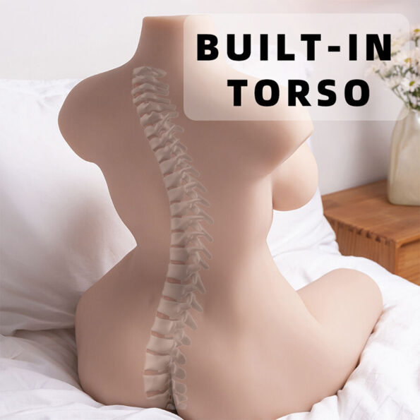XISE - TORSE RÉALISTE FÉMININ BIEN RANGÉ AVEC POUSSÉE 71 CM-XISE-sextoys-lingerie-bdsm-hygiène-sexshop