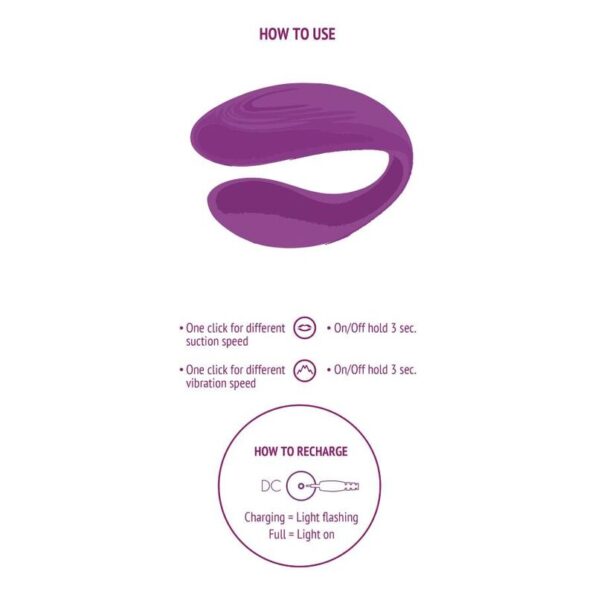 XOCOON - VIBRATEUR BOUND LOVE COUPLES VIOLET-XOCOON-sextoys-lingerie-bdsm-hygiène-sexshop