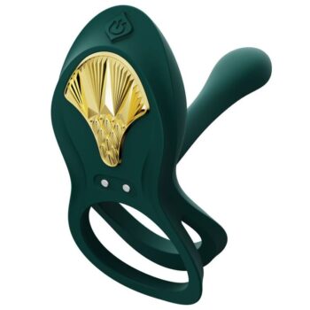 ZALO - BAGUE VIBRANTE COUPLES BAYEK VERTE-ZALO-sextoys-lingerie-bdsm-hygiène-sexshop