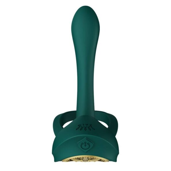 ZALO - BAGUE VIBRANTE COUPLES BAYEK VERTE-ZALO-sextoys-lingerie-bdsm-hygiène-sexshop