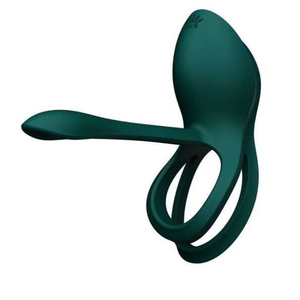 ZALO - BAGUE VIBRANTE COUPLES BAYEK VERTE-ZALO-sextoys-lingerie-bdsm-hygiène-sexshop