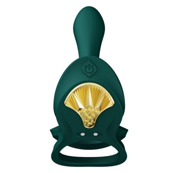 ZALO - BAGUE VIBRANTE COUPLES BAYEK VERTE-ZALO-sextoys-lingerie-bdsm-hygiène-sexshop