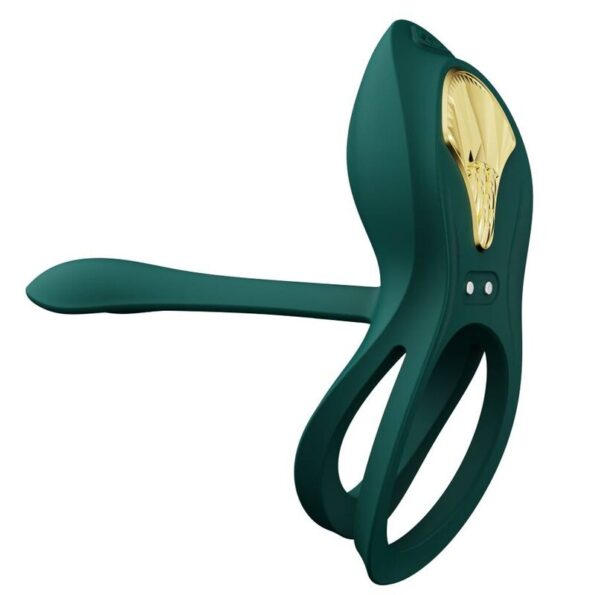 ZALO - BAGUE VIBRANTE COUPLES BAYEK VERTE-ZALO-sextoys-lingerie-bdsm-hygiène-sexshop