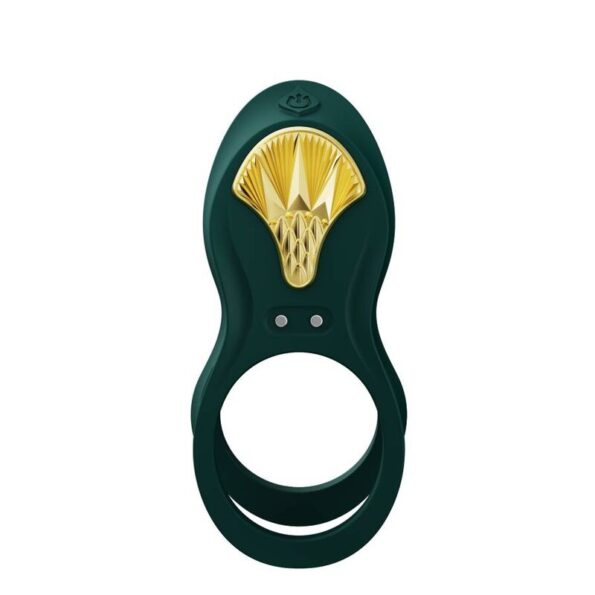 ZALO - BAGUE VIBRANTE COUPLES BAYEK VERTE-ZALO-sextoys-lingerie-bdsm-hygiène-sexshop