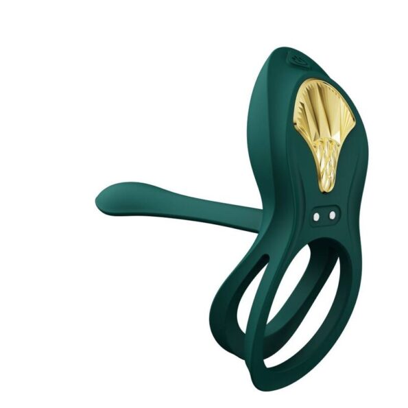 ZALO - BAGUE VIBRANTE COUPLES BAYEK VERTE-ZALO-sextoys-lingerie-bdsm-hygiène-sexshop