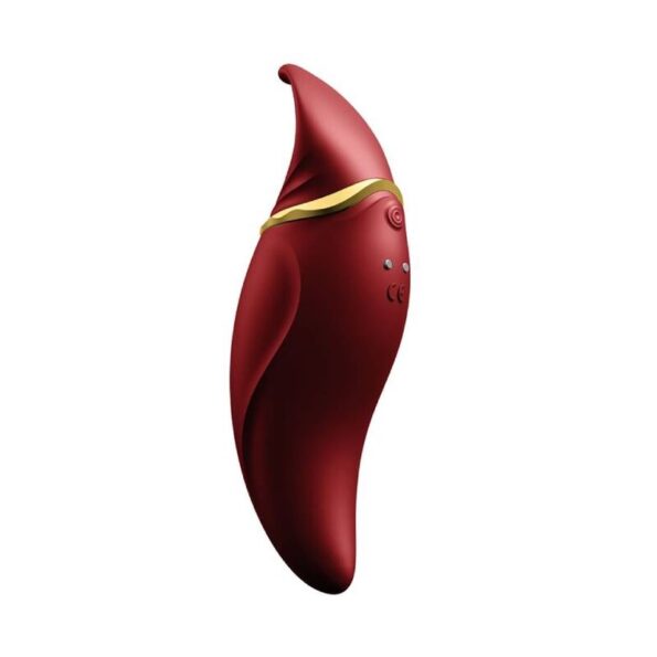 ZALO - HERO PULSE WAVE MASSAGER RED-ZALO-sextoys-lingerie-bdsm-hygiène-sexshop