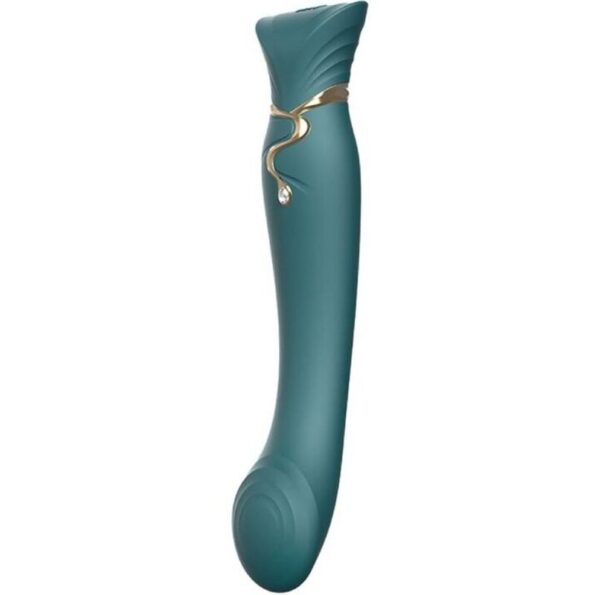 ZALO - REINE G-SPOT PULS WAVE VIBE VERT-ZALO-sextoys-lingerie-bdsm-hygiène-sexshop