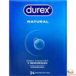 DUREX – NATUREL PLUS 24 UNITÉS
