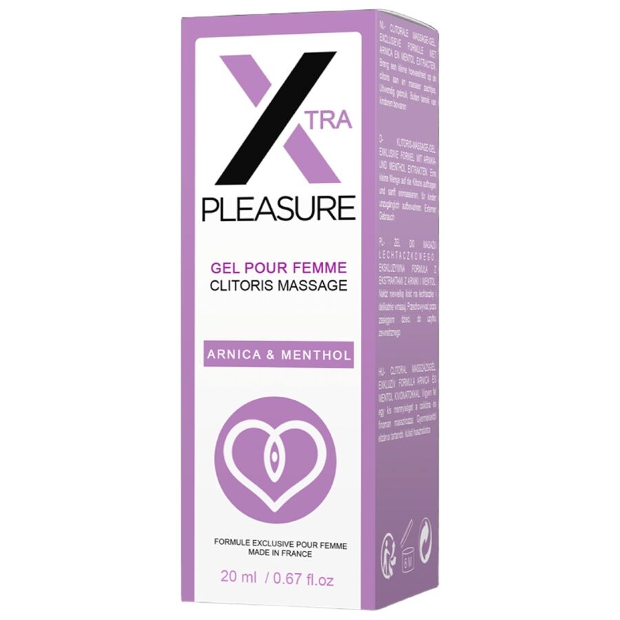 RUF - X GEL DE MASSAGE PLAISIR POUR LE CLITORIS 20 ML RUF - X GEL DE MASSAGE PLAISIR POUR LE CLITORIS 20 ML-RUF-sextoys-lingerie-bdsm-hygiène-sexshop