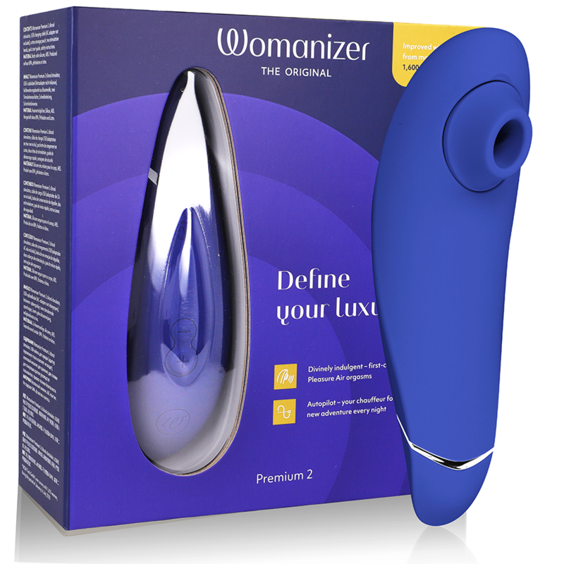 WOMANIZER - STIMULATEUR CLITORAL PREMIUM 2 BLUEBERRY - WOMANIZER -  sextoys-lingerie-bdsm-hygiène-sexshop